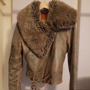 LAMB by Gwen Stefani Bomber Jacket FALL 2004 Size 6